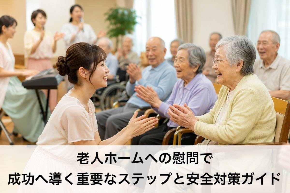 老人ホームへの慰問で成功へ導く重要なステップと安全対策ガイド