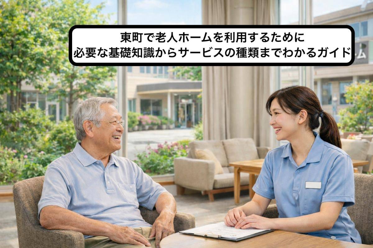 東町で老人ホームを利用するために必要な基礎知識からサービスの種類までわかるガイド
